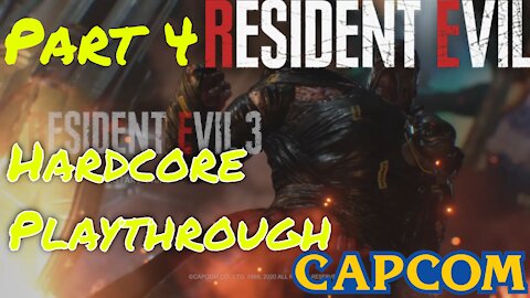 Resident Evil 3 Remake | Hardcore Playthrough | Gameplay No Commentary Part 4