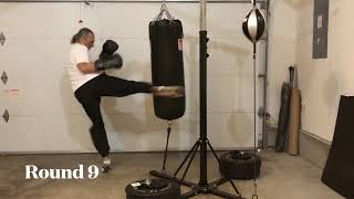 Heavy bag workout 7