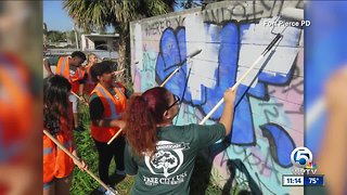 2019 Great American Cleanup event held in Fort Pierce