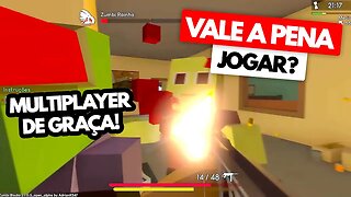 Zumbi Blocks 2 Vale a pena? - Jogo de tiro MULTIPLAYER DE GRAÇA!