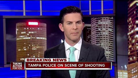 Tampa Police detectives investigating shooting