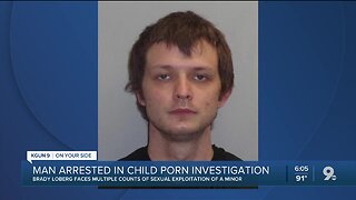 SVPD: Man arrested in child porn investigation