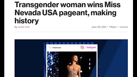 END OF DAYS- BizzaroBites. Bio-illogical Double Minded Deceived 'Man' WINS "Miss" Nevada Pageant!