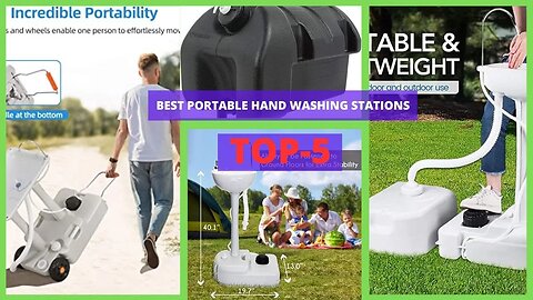 Best Portable Hand washing Stations | best portable hand washing stations for your family!