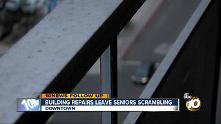 Building repairs leave seniors scrambling