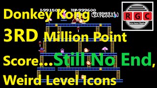 Donkey Kong 3rd Million Point Score - Retro Game Clipping