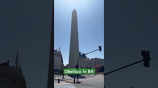 The Obelisco In Buenos Aires #shorts