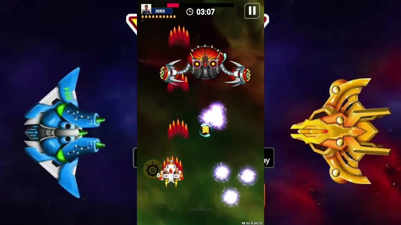 Space Shooter Galaxy Attack | Level 3-4 | Rocket Studio | Watch4Gain