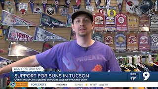 Suns gear selling out fast at Tucson sports store