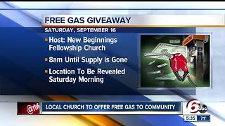 Indianapolis church gives away free gas