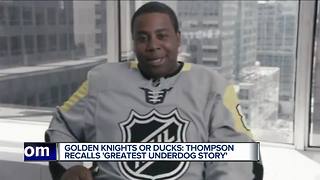 Kenan Thompson has a response to the Golden Knights' call as 'Greatest Underdog Story'