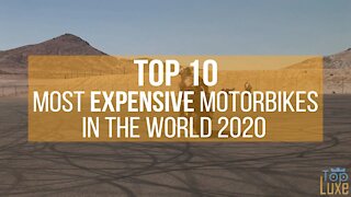 Top 10 Most Expensive MOTORBIKES in the World | 2020 🌐