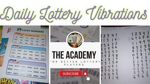 Daily Lottery Vibrations 7/8/24 Lottery Predictions and News