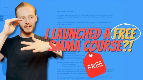 I Launched a Free SMMA Course?!