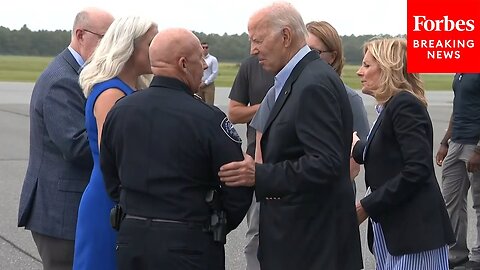 JUST IN- President Biden, First Lady Dr. Jill Biden Arrive In Florida, To See Idalia Damage