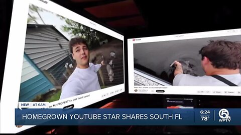 Homegrown famous YouTuber showcases South Florida wildlife