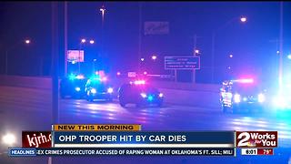 OHP trooper hit by car dies