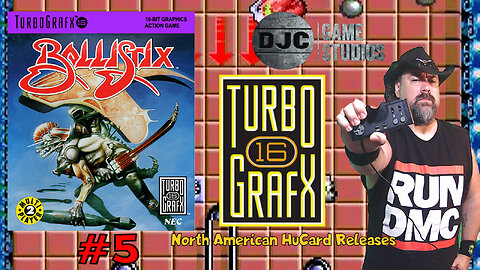 TURBOGRAFX 16 - North American HuCard Relases #5 - "BALLISTIX"