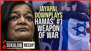 Antisemitic Rep. Jayapal Excuses Violent Assault By Hamas