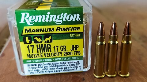 17 HMR - Remington Magnum Rimfire