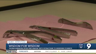 Tucson surgeons offer free wisdom teeth extractions to deserving students
