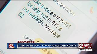 Muskogee County looking to add 'Text to 911' service