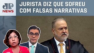 Augusto Aras faz último discurso como procurador-geral da República; Vilela e Kramer analisam