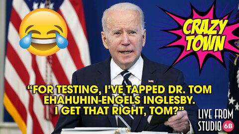 Why Can't Joe Biden Remember/Pronounce His Staff's Names? (Crazy Town)