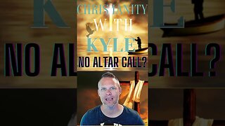Christian Altar Calls AREN'T only for the lost #jesuschrist #faith #salvation #believer