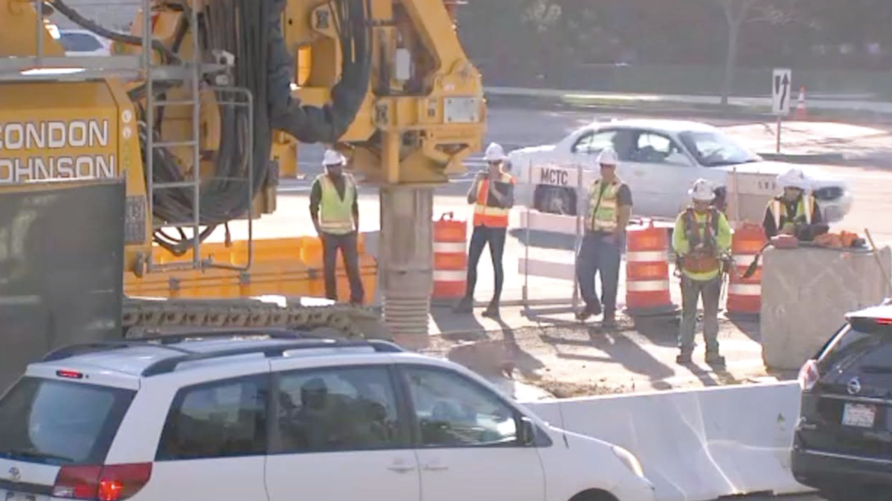 Parts of I-5 in La Jolla closing tonight for trolley project