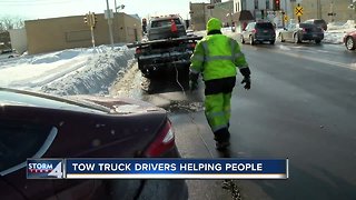 Towing companies keeping busy in cold and snow