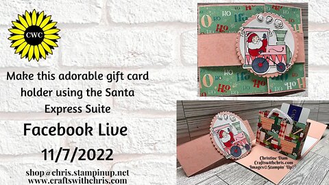 Make this Giftbag gift card holder card!