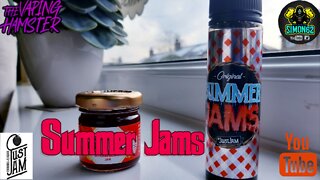 SUMMER JAMS BY "JUST JAM" E-LIQUID REVIEW #justjam#eliquid#ejuice#vape 🔞