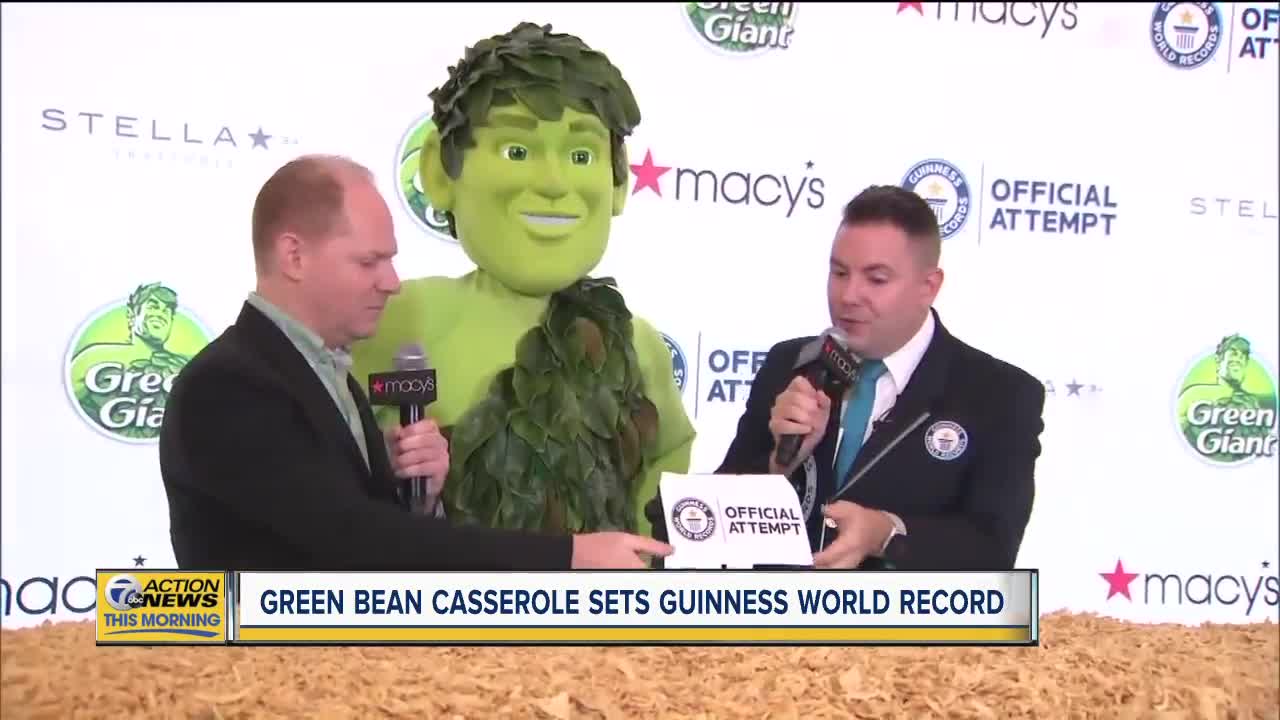 Green bean casserole sets Guinness World Record