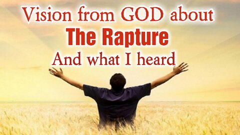 🔺️Vision about the Rapture #GOD is #speaking #share #jesus #faith #prophet #peace #bible