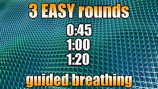 Easy Guided Breathing - 3 rounds Wim Hof Breathwork
