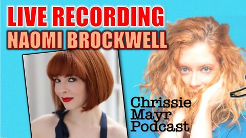 LIVE Chrissie Mayr Podcast with Naomi Brockwell! NBTV! Crypto, Censorship, Security, Surveillance
