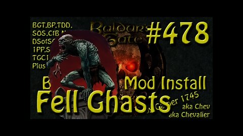 Let's Play Baldur's Gate Trilogy Mega Mod Part 478 - Fell Ghasts!
