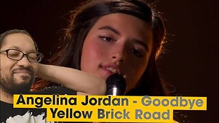 Angelina Jordan - Goodbye Yellow Brick Road - AGT Champions 2 (Performance Only) 2020[REACTION]