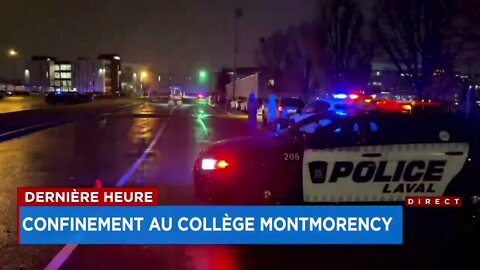 Trois personnes blessées par balle à Laval; le collège Montmorency confiné