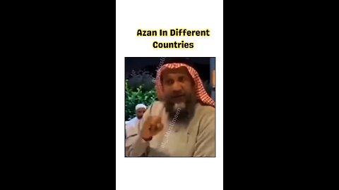 azan in different voice in different countries