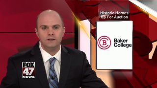 Baker College selling homes that were donated