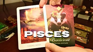 PISCES Past Present Future Tarot Card Reading | You Are FEARLESS & BOLD | Actions to Take Now....