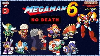 🔴 MEGA MAN 6 [NES]: NO DEATH com dicas e boa resenha, BORA!!