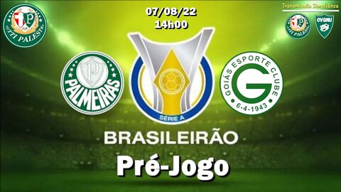 Pré-Jogo Palmeiras x Goiás - 07/08 - 14h - Veja onde assistir, desfalques, escalações e arbitragem