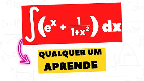 ( DETALHADO) COMO RESOLVER INTEGRAL INDEFINIDA | CALCULO | @Professor Theago