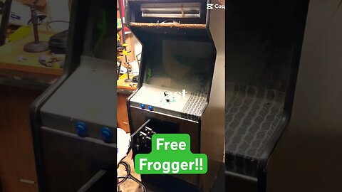 Free Frogger Arcade Game. #arcade #frogger #seinfeld #arcaderepair