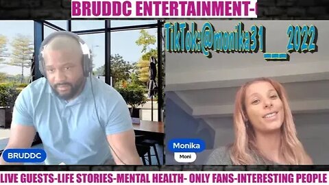 Tiktoks Monika31 talks surviving grape from a friend and how she escaped life stories with @Bruddc