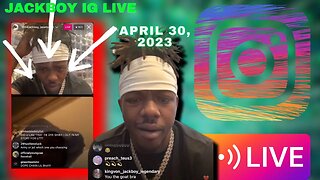 JACKBOY IG LIVE: Jackboy Plays Unreleased Track And Is Looking For More Beats Album OTW!? (30/04/23)