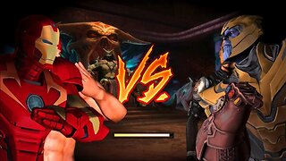 Ricardo Milos And Iron Man Vs Thanos - Mortal Kombat 9 Mod